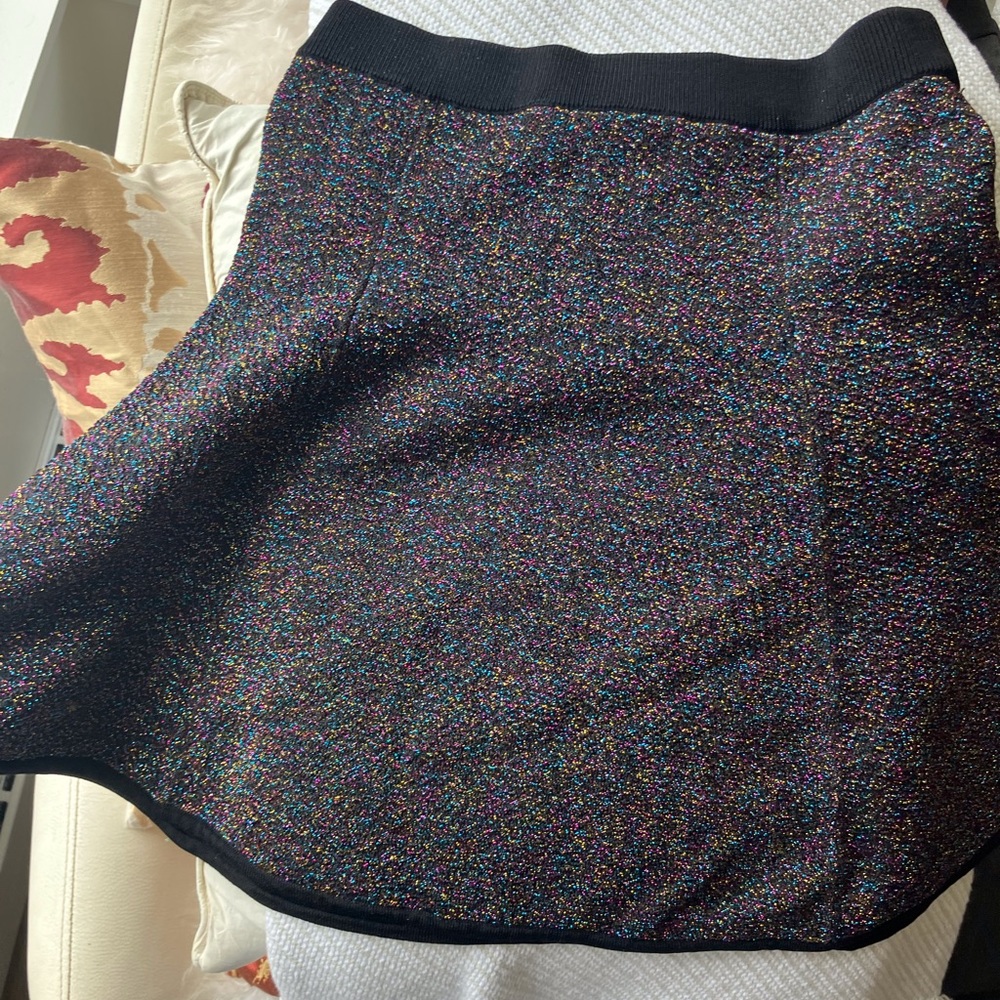 NWOT Catherine Malandrino sparkly skirt xs